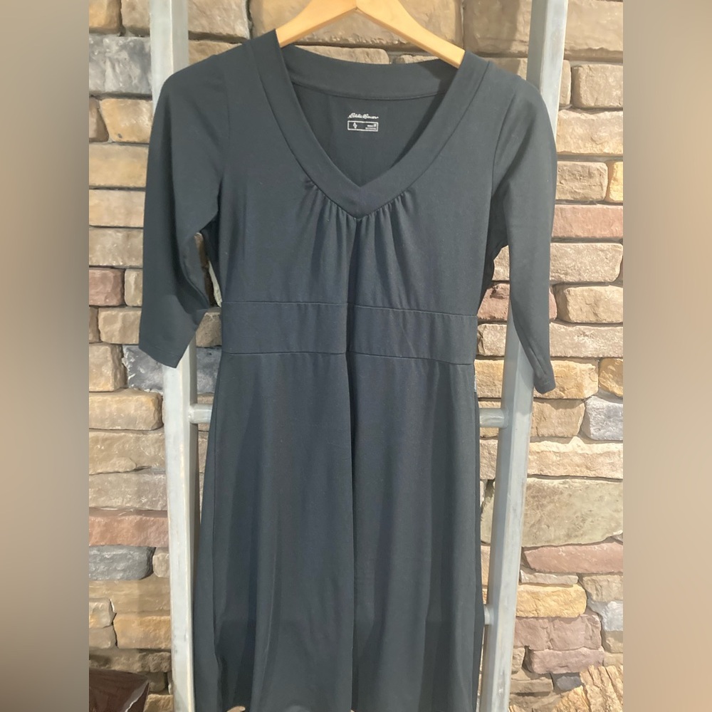 Eddie Bauer basic black dress